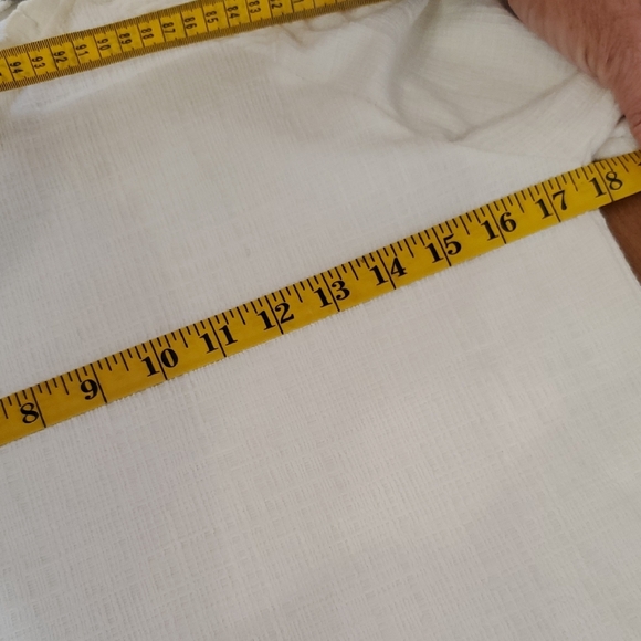 Current Air Cream Smocked Peasant Blouse Cottage Core Anthropologie Sz XS - Picture 11 of 14